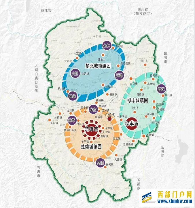 中国彝乡楚雄公示国土空间总体规划(图10) 中国彝乡楚雄公示国土空间总体规划(图10)