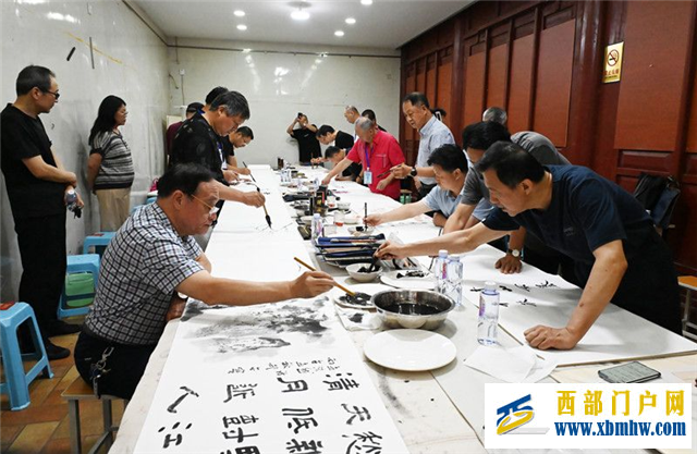纪念津甘东西部协作三十周年书画作品交流展在天水开展(图2)