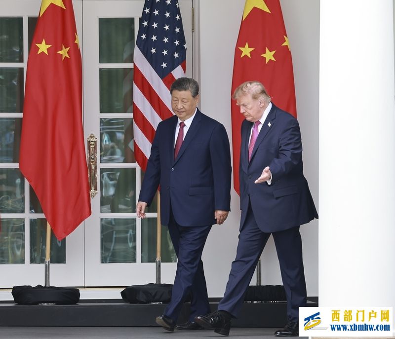 习近平出席美国总统特朗普在白宫举行的欢迎仪式(图14)